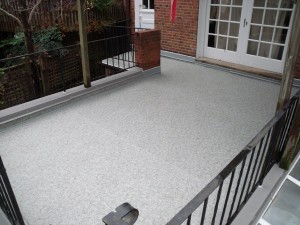 Duradek roof deck.
