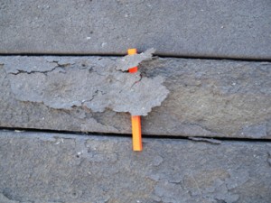 composite-deck-flaking Composite boards flaking